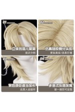 1/3 Delusion Honkai Star Rail Aventurine Cosplay Wig